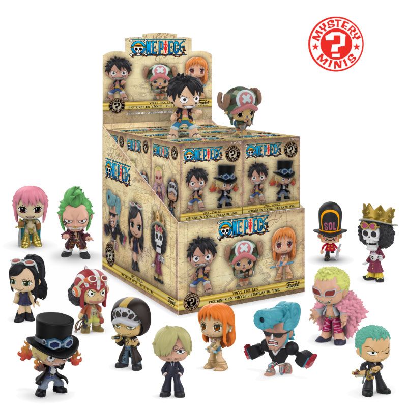 One Piece Funko Mystery Mini Figures 5 cm Display (12)