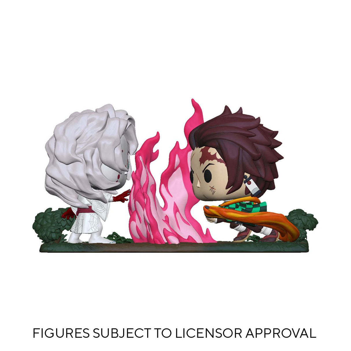 Funko Pop! Demon Slayer Vinyl Figures 2-Pack - Tanjiro vs. Rui
