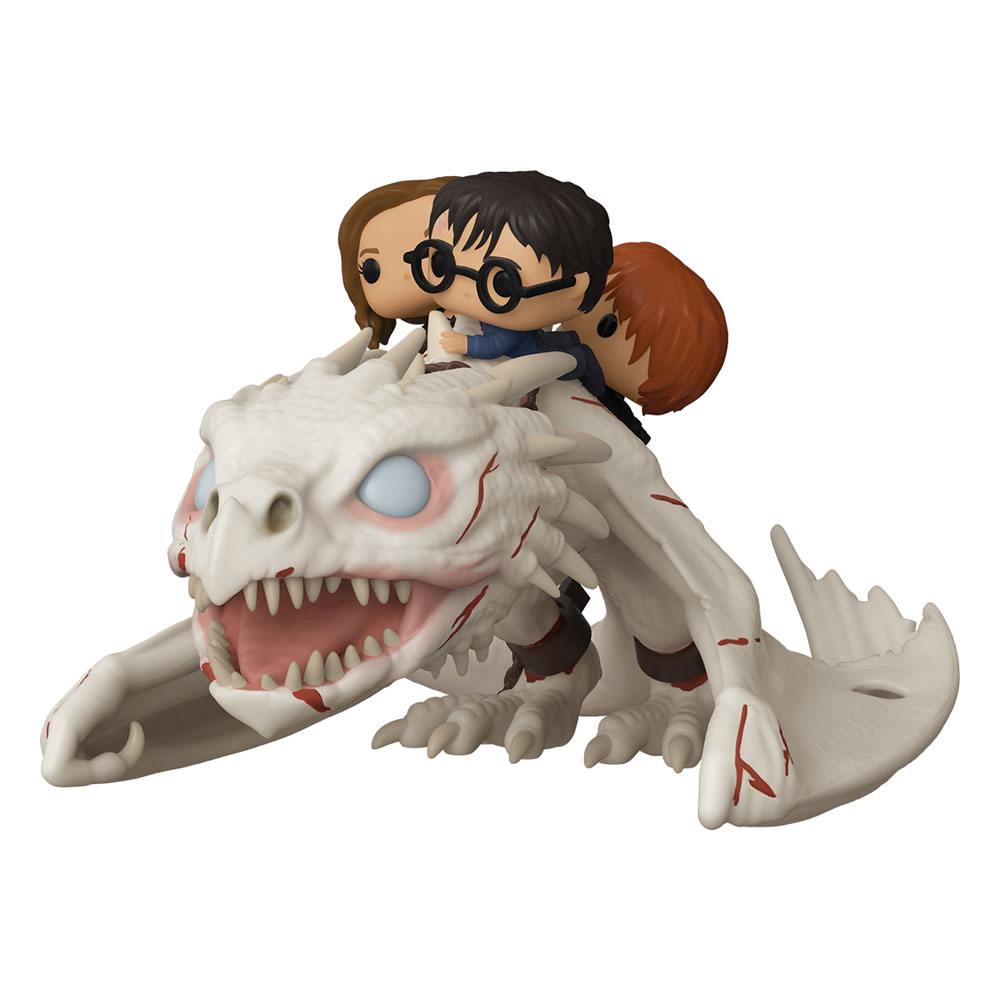 Harry Potter POP! Rides Vinyl Figure with Dragon, Harry, Ron, & Hermione
