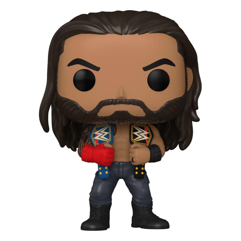 Funko POP! Vinyl Figure - WWE Roman Reigns with Belts - 9 cm