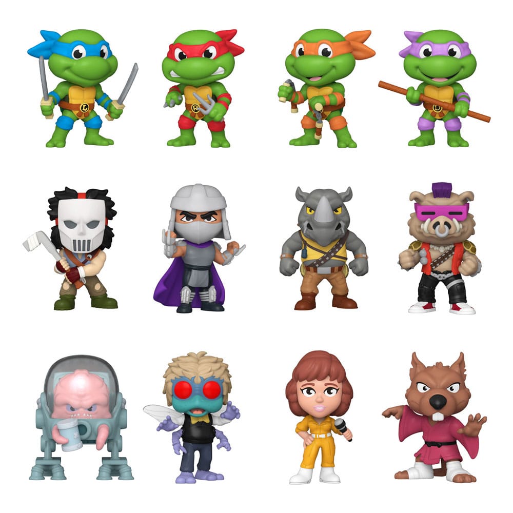 Teenage Mutant Ninja Turtles Mystery Mini Figures by Funko