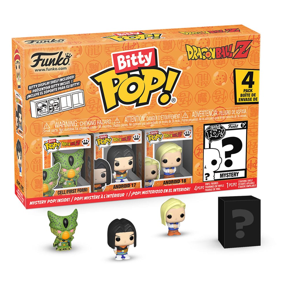 Dragon Ball Bitty POP! Vinyl 4-Pack Series 2, 2.5 cm