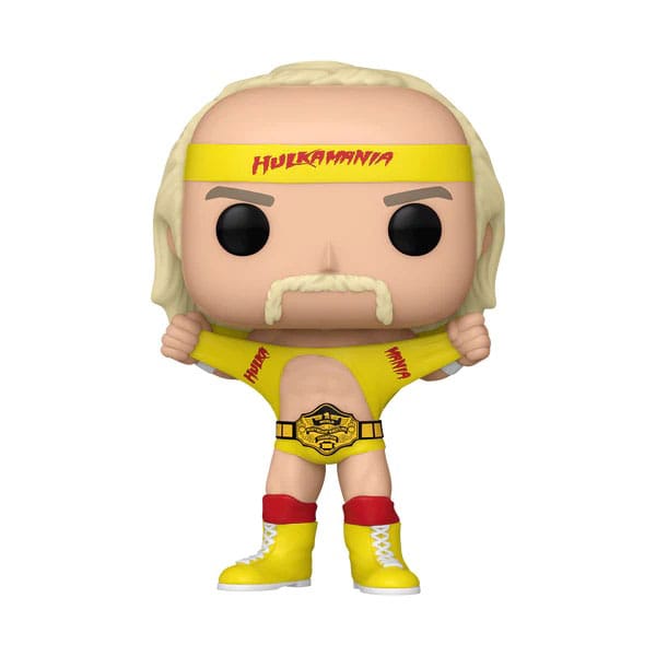 Funko Pop! WWE Hulkamania Vinyl Figure with Belt, 9 cm