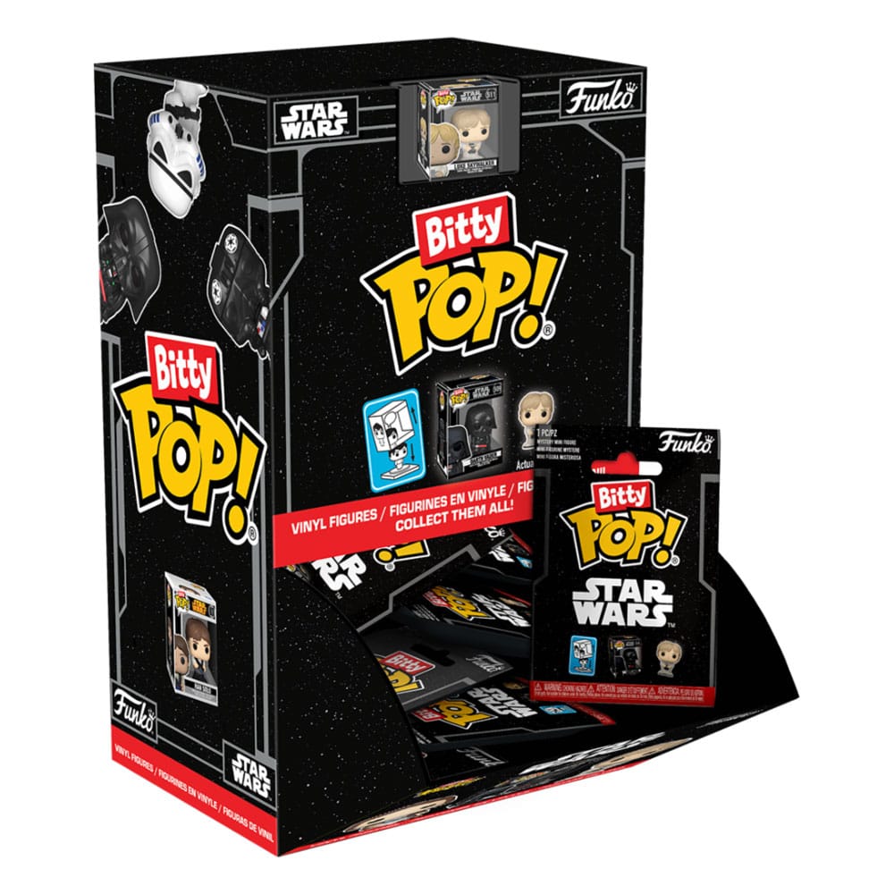 Star Wars Bitty Pop! Mystery Vinyl Figure Display, Set of 36