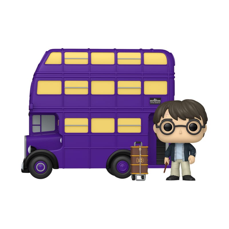 Harry Potter Deluxe Knight Bus Funko POP! Rides Vinyl Figure - 15 cm