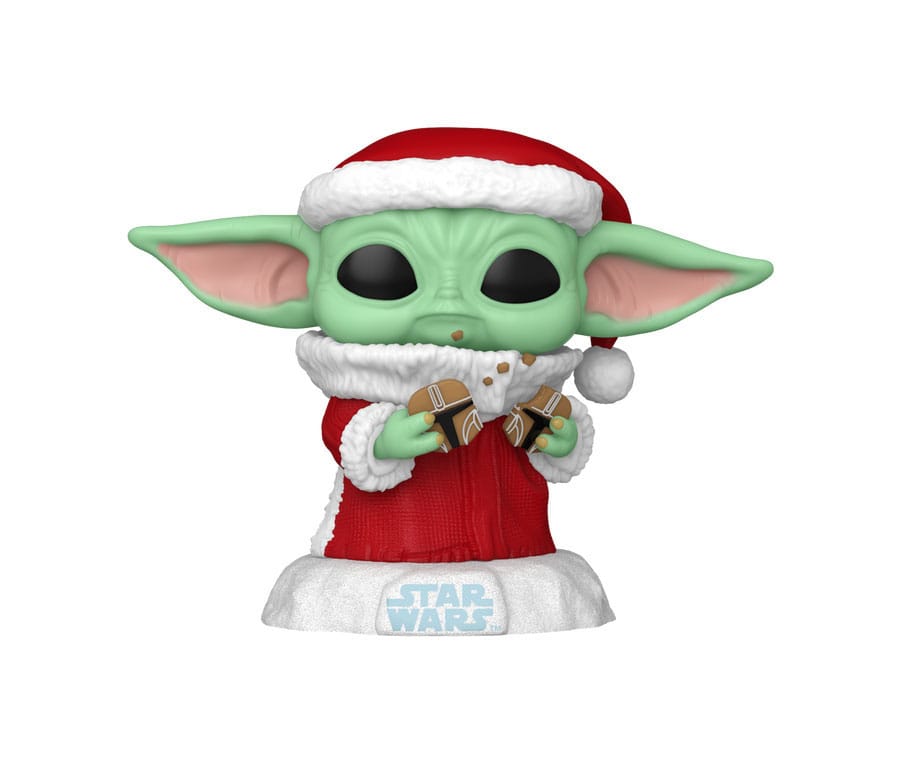 Star Wars: Mandalorian Holiday Grogu POP! Vinyl Figure, 9cm