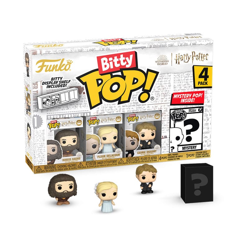 Harry Potter Bitty POP! Vinyl Figure 4-Pack, Hagrid, 2.5 cm
