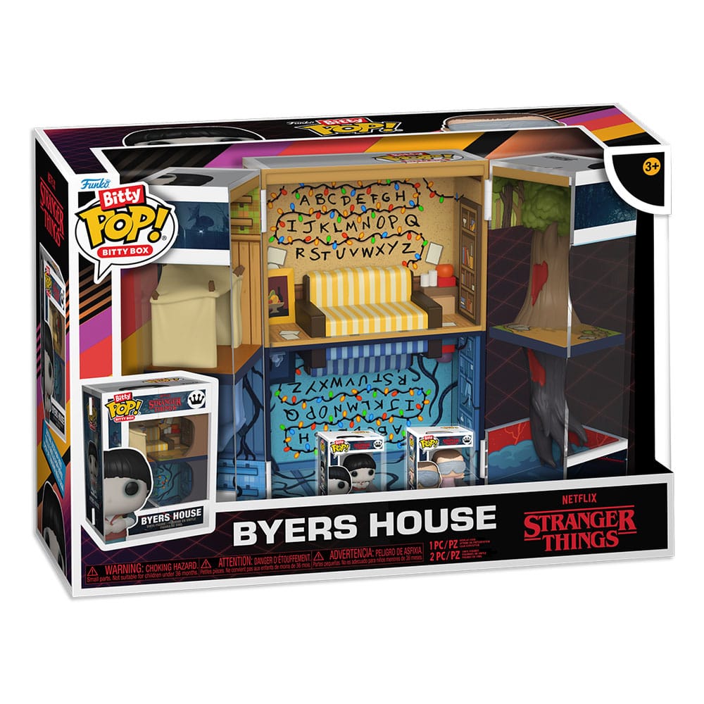 Stranger Things Bitty POP! Byers House Vinyl Figure Display