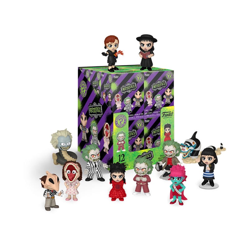 Beetlejuice PDQ Display with 12 Funko Mini Figures
