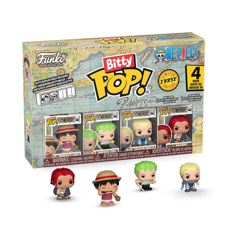 One Piece Bitty POP! Vinyl Figure 4-Pack Luffy