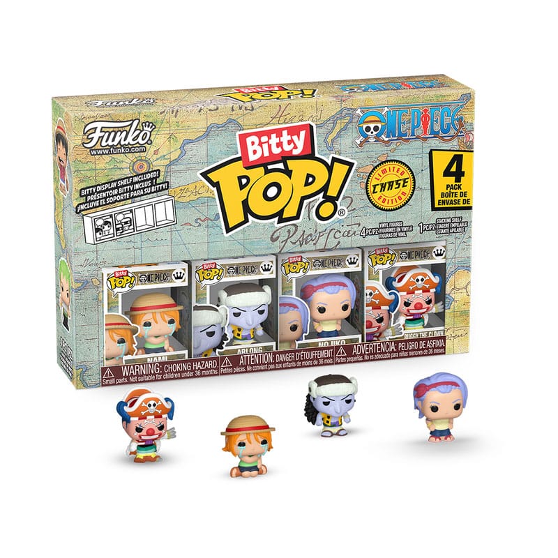 One Piece Bitty POP! Vinyl Figure 4-Pack - Nami Edition