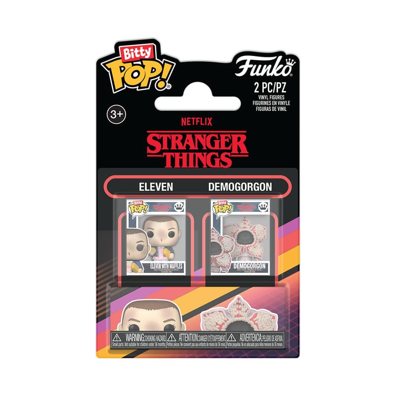 Stranger Things Bitty POP! Vinyl Figure 2-Pack: Eleven & Demogorgon