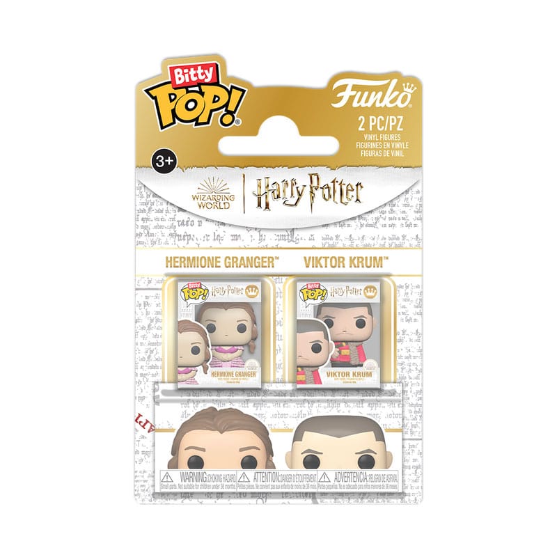 Harry Potter Bitty POP! Vinyl Figure 2-Pack: Hermione & Krum