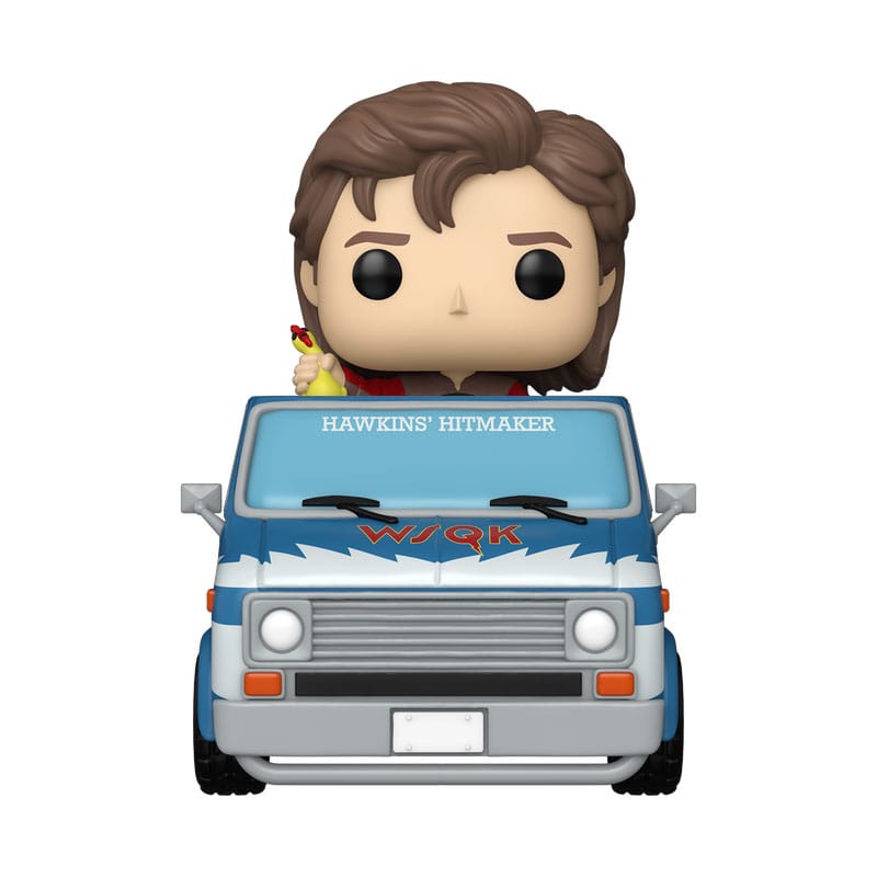 Stranger Things Deluxe Steve with Squawk Van - Funko POP! Exclusive