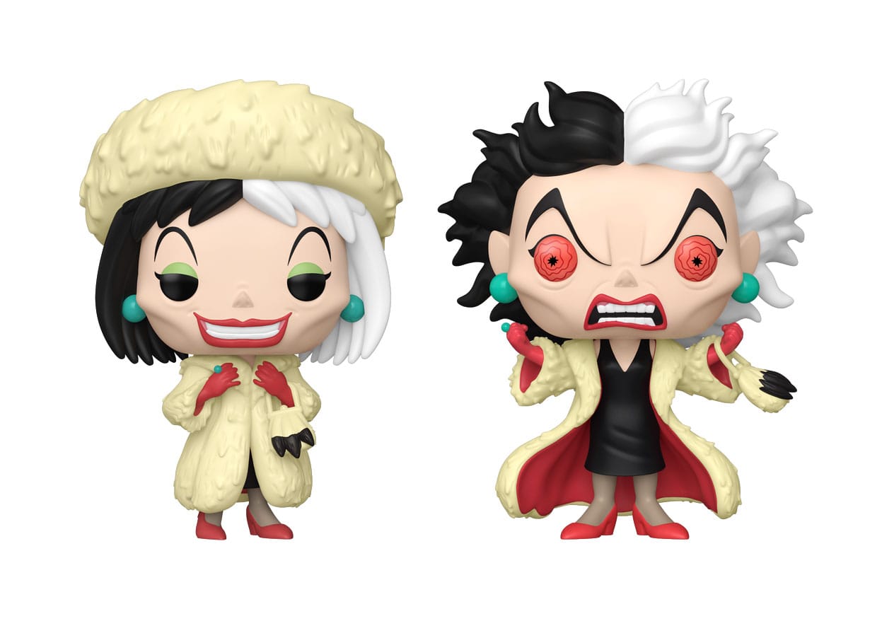 101 Dalmatians Funko POP! Vinyl Figures- Cruella De Vil with Chase