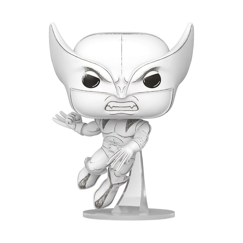 Funko Pop! Marvel Sketched Vinyl Figure - Wolverine, 9cm