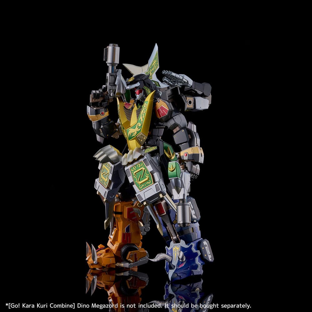 Power Rangers Go! Kara Kuri Dragonzord Action Figure - 21 cm