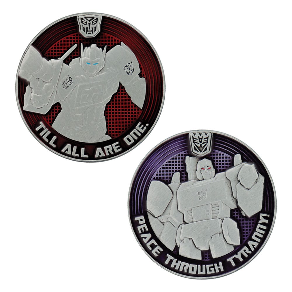 Transformers G1 Limited Edition Autobots vs Decepticons Coin