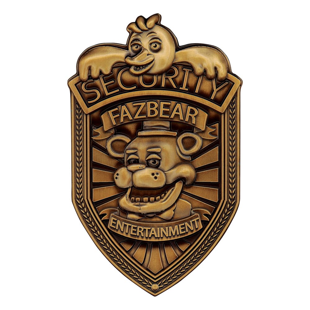 Five Nights at Freddy's Limited Edition Replica Security Badge