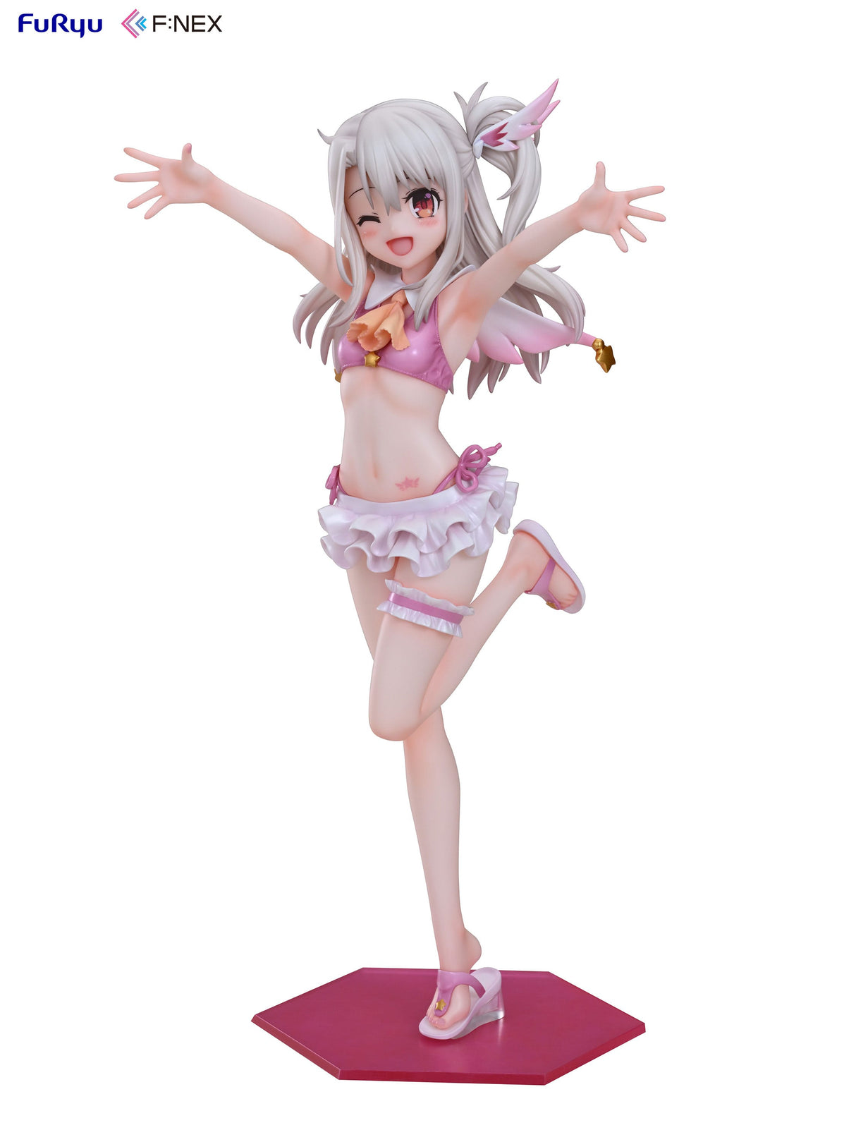Fate/Kaleid F:NEX Swimsuit Illyasviel 1/7 PVC Statue, 20cm