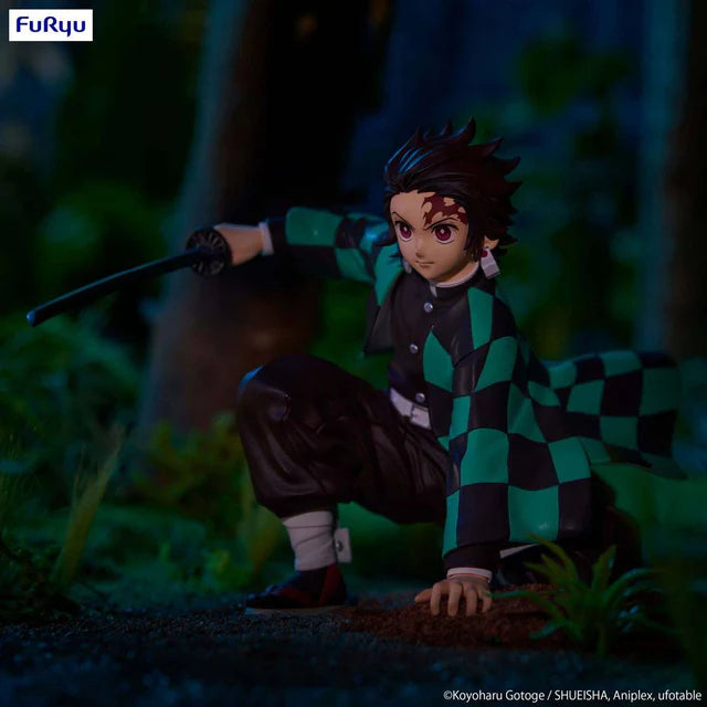 Demon Slayer Kamado Tanjiro 13 cm Noodle Stopper PVC Statue