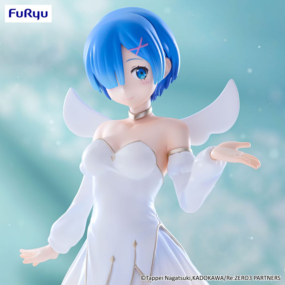 Re:Zero Rem Little Wings BiCute Pure 25cm Statue