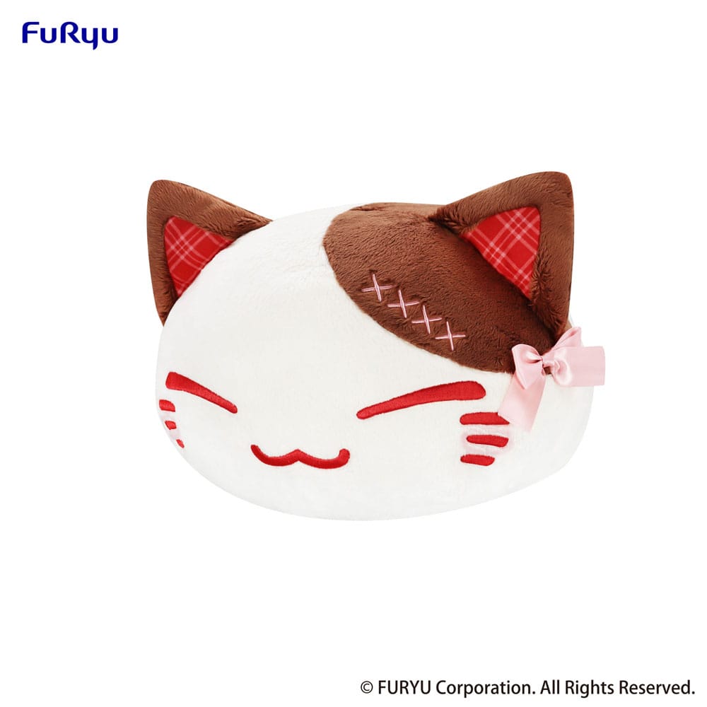 Nemuneko Cat Big Plush Figure - Sweet Brown 35cm