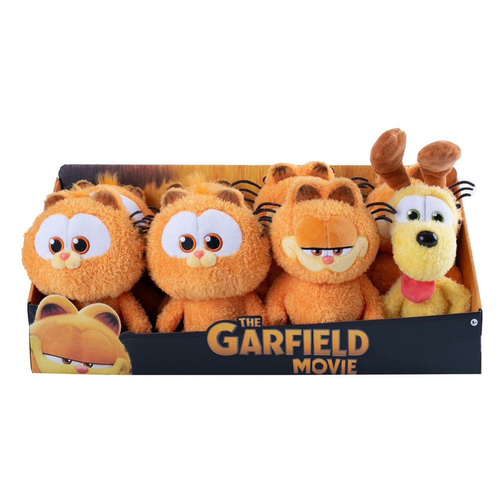 Goliath Toys Garfield & Odie Soft Plush Figures, Pack of 8