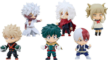 My Hero Academia Nendoroid Surprise Minifigures 7cm - Heroes vs Villains Display Set