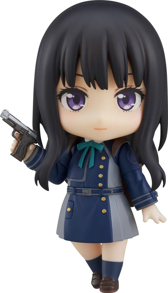 Lycoris Recoil Nendoroid Doll: Takina Inoue Action Figure (10 cm)