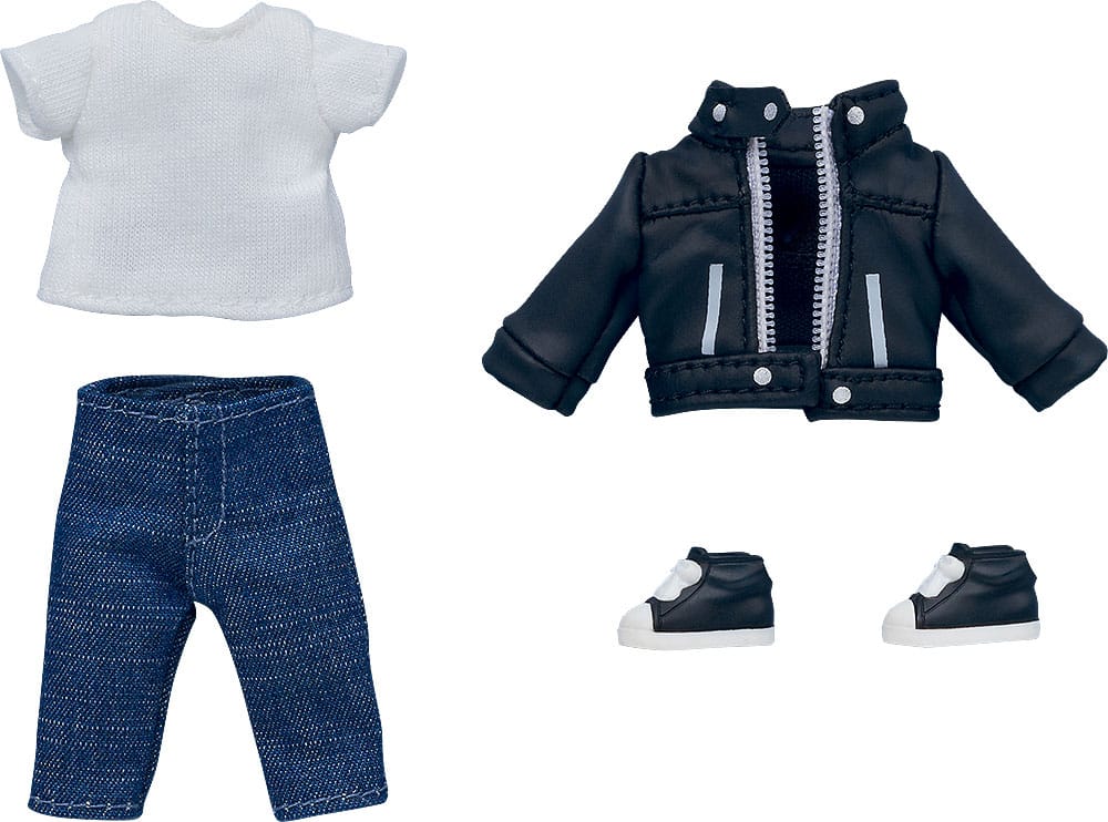 Nendoroid Doll Outfit Set: Chic Leather Jacket (Black)