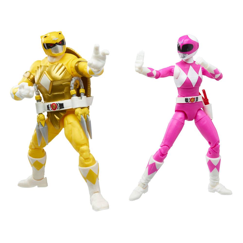 Power Rangers x TMNT Lightning Collection Morphed April O'Neil & Michelangelo Action Figures