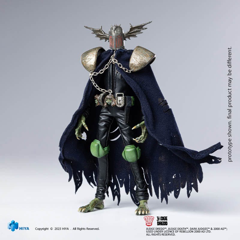1/12 Judge Fear Action Figure - Judge Dredd Super Series by HIYA Toys