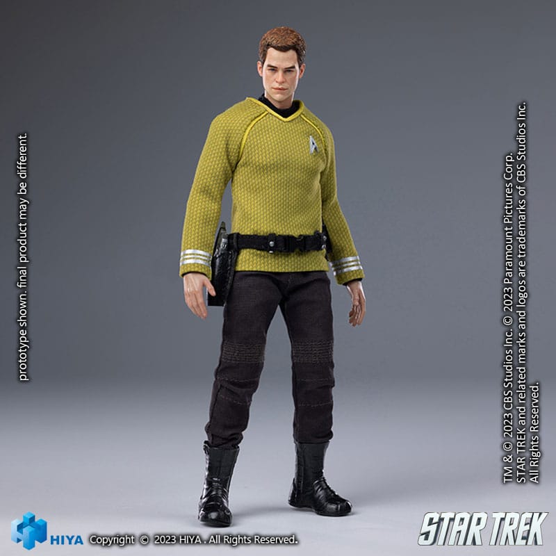 Star Trek Exquisite Super Series: 1/12 Scale Action Figure - James T. Kirk