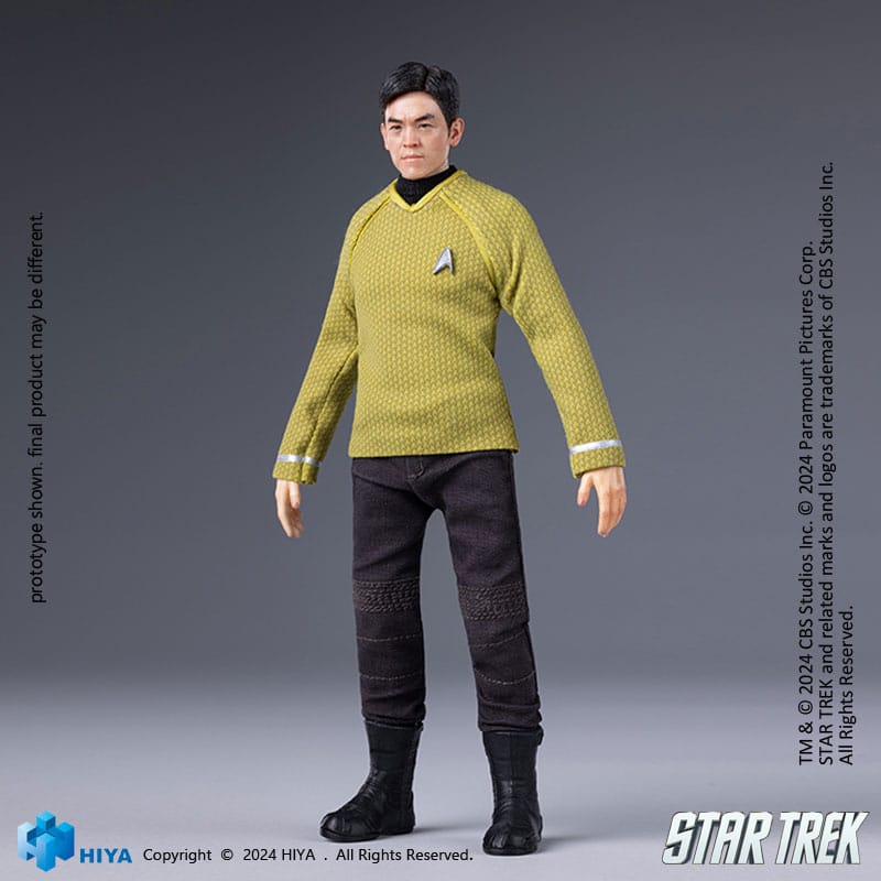 Star Trek 2009 Exquisite Super Series 1/12 Hikaru Sulu Action Figure 16cm