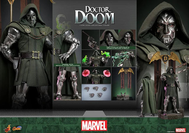 Hot Toys Marvel's Doctor Doom 1/6 Scale Collectible Figure