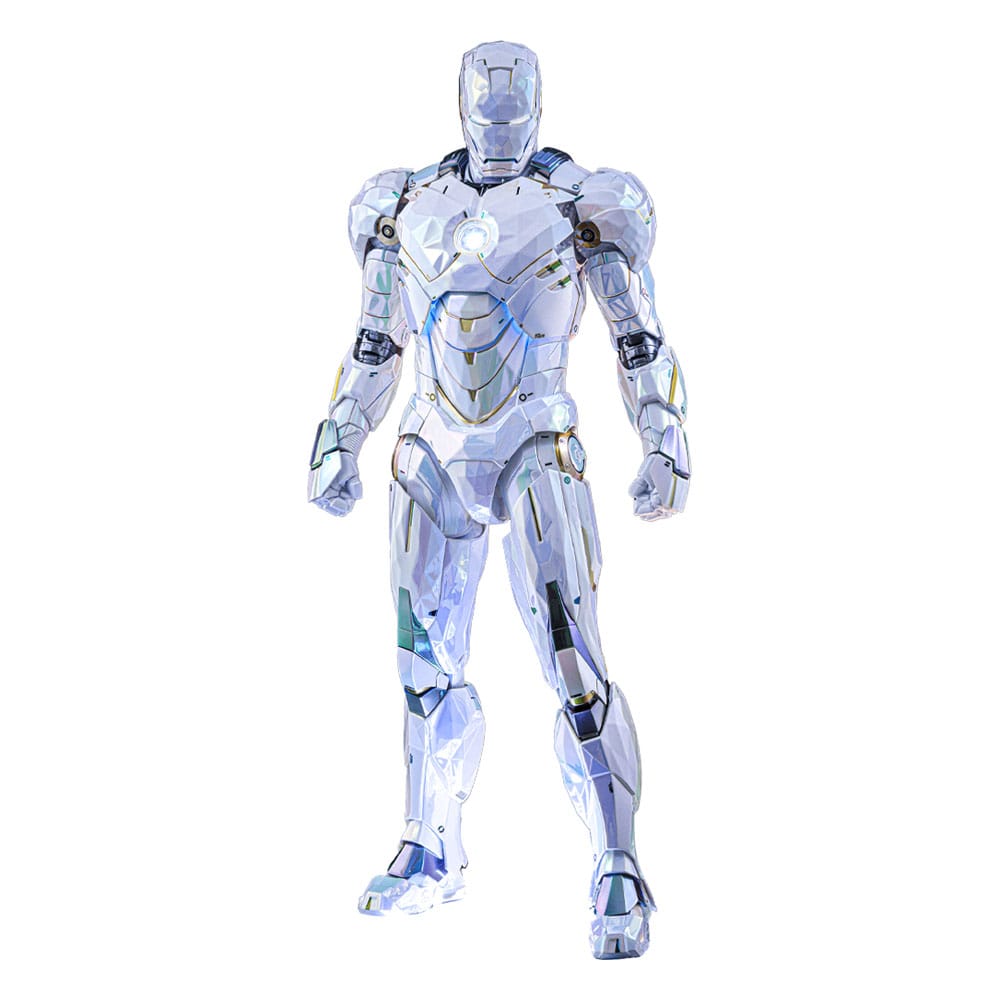 Hot Toys Exclusive Iron Man 2: Mark IV Sub-Zero Fractal Armor Figure
