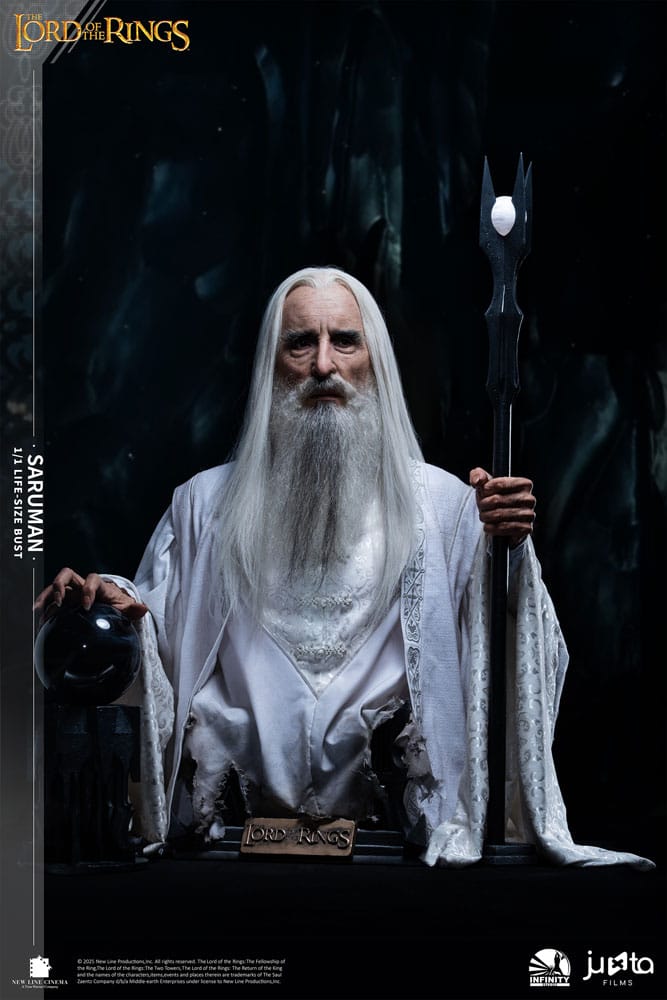 Lord of the Rings 1/1 Scale Saruman Lifesize Bust