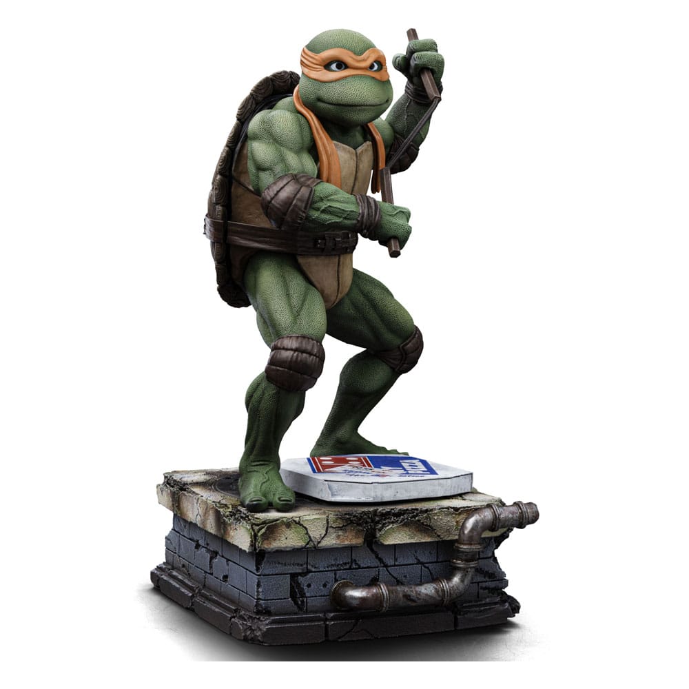 Teenage Mutant Ninja Turtles 1/10 Scale Michelangelo Art Statue - 19cm