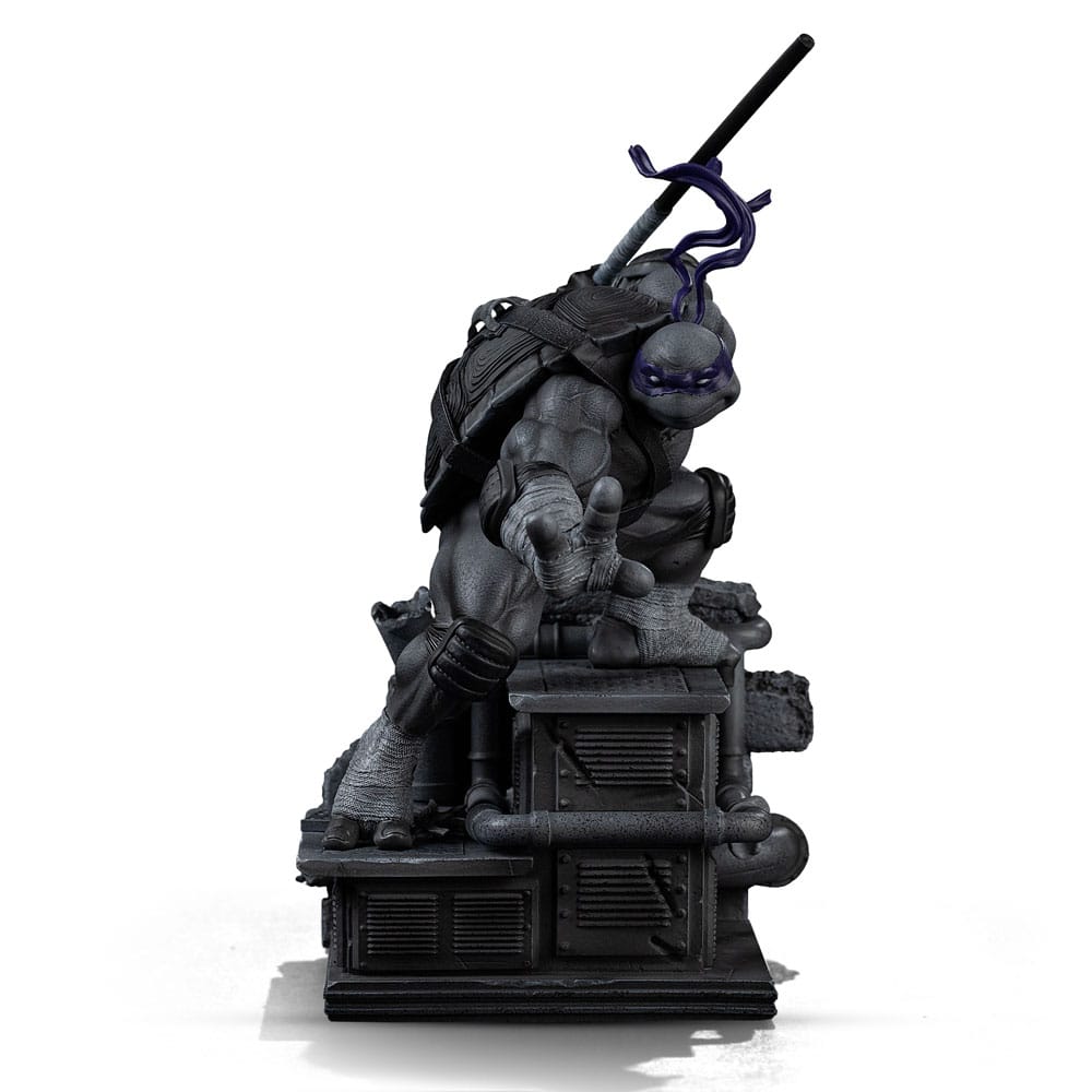 TMNT Art Scale 1/10 Donatello B&W Variant Statue - 26 cm