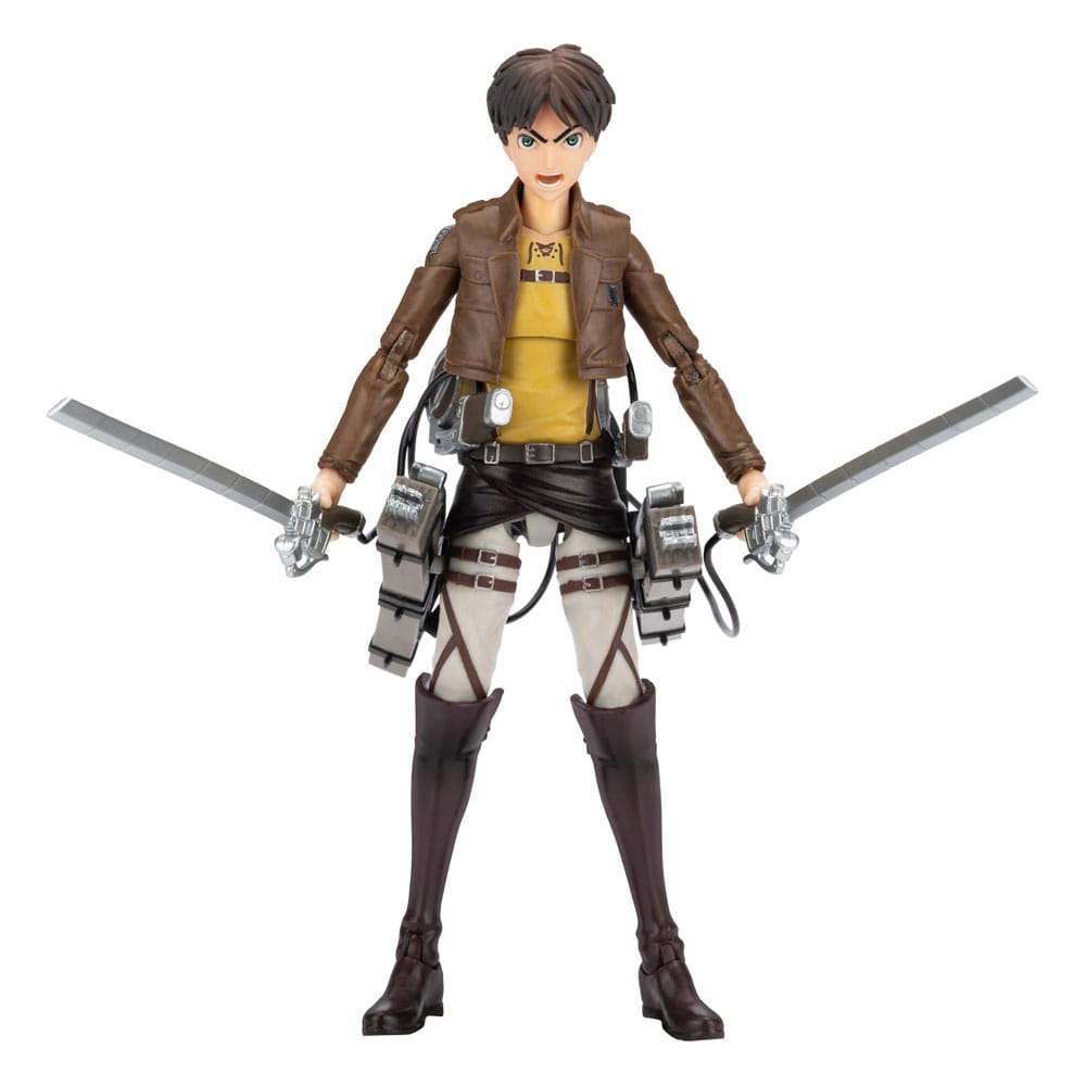 Attack on Titan Total Anime: Eren Jaeger Action Figure (17cm)