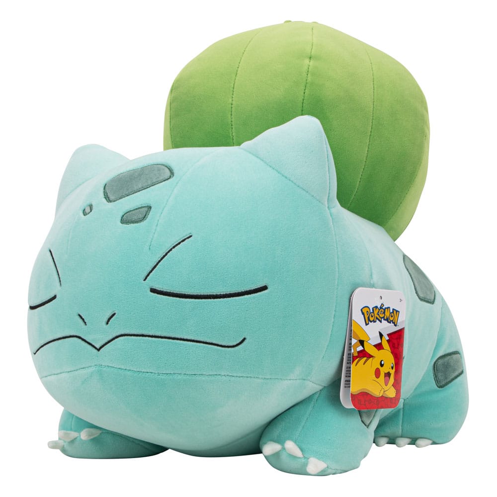Pokemon 45cm Sleeping Bulbasaur Plush Figure by Jazwares