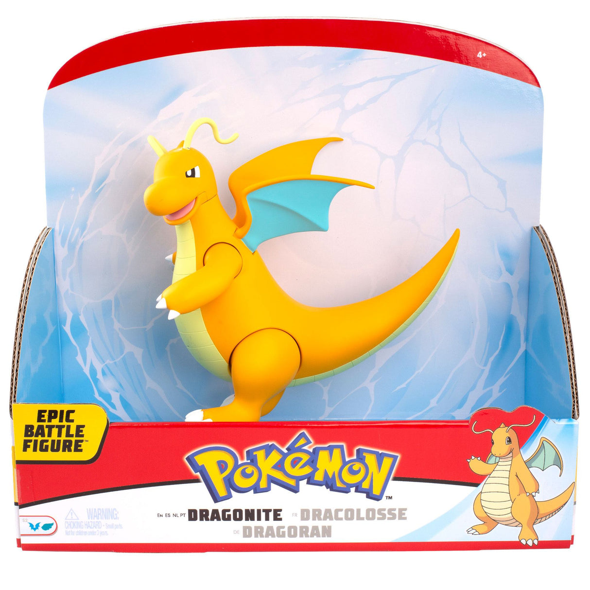 Pokémon 30cm Dragonite Epic Action Figure by Jazwares