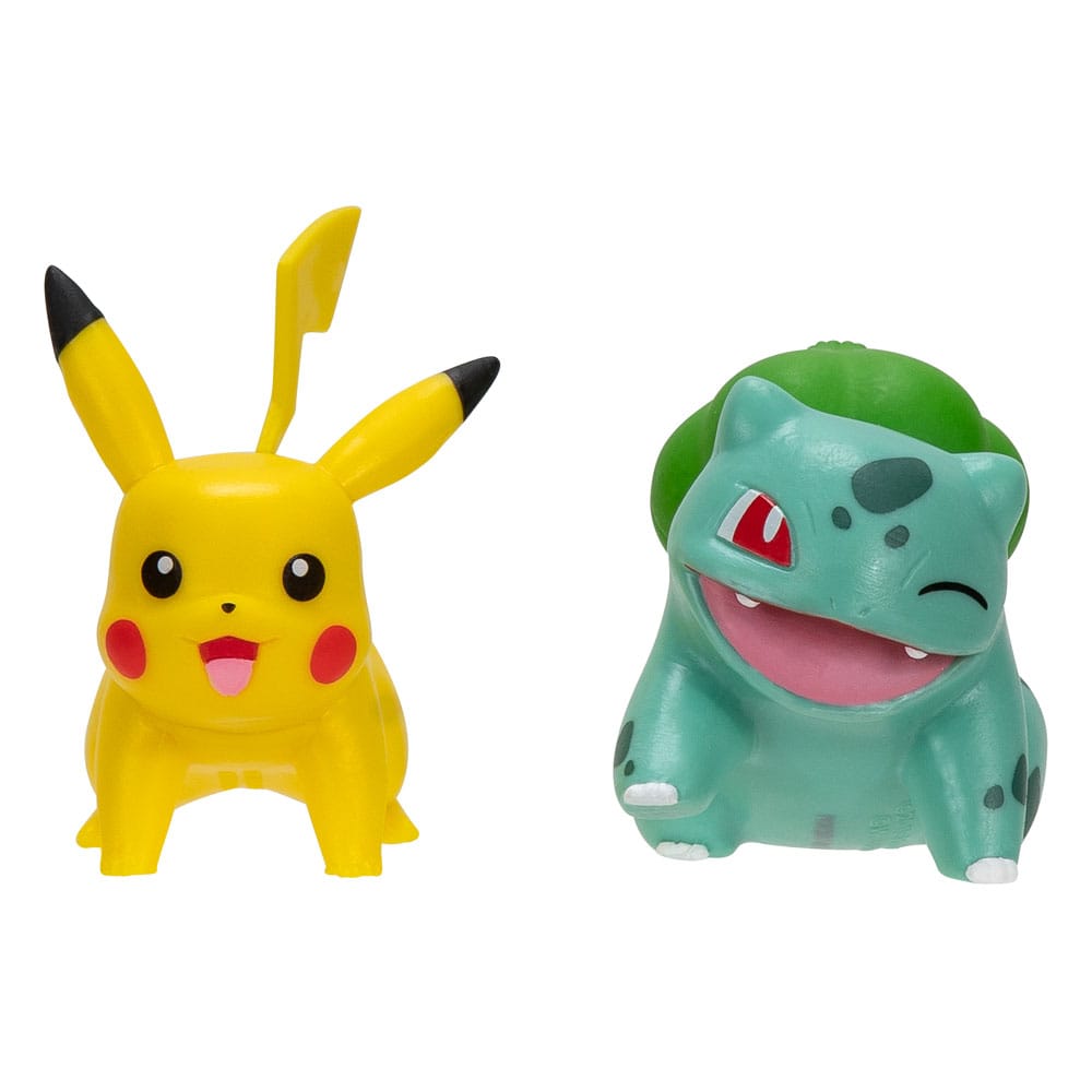 Pokémon Battle Figure First Partner Set - Bulbasaur & Pikachu 2-Pack Mini-Figures