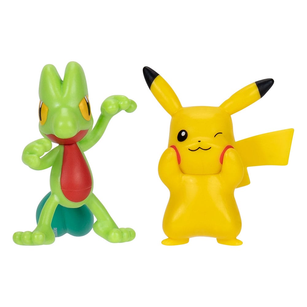 Pokémon Treecko & Pikachu Battle Figure 2-Pack #8 by Jazwares