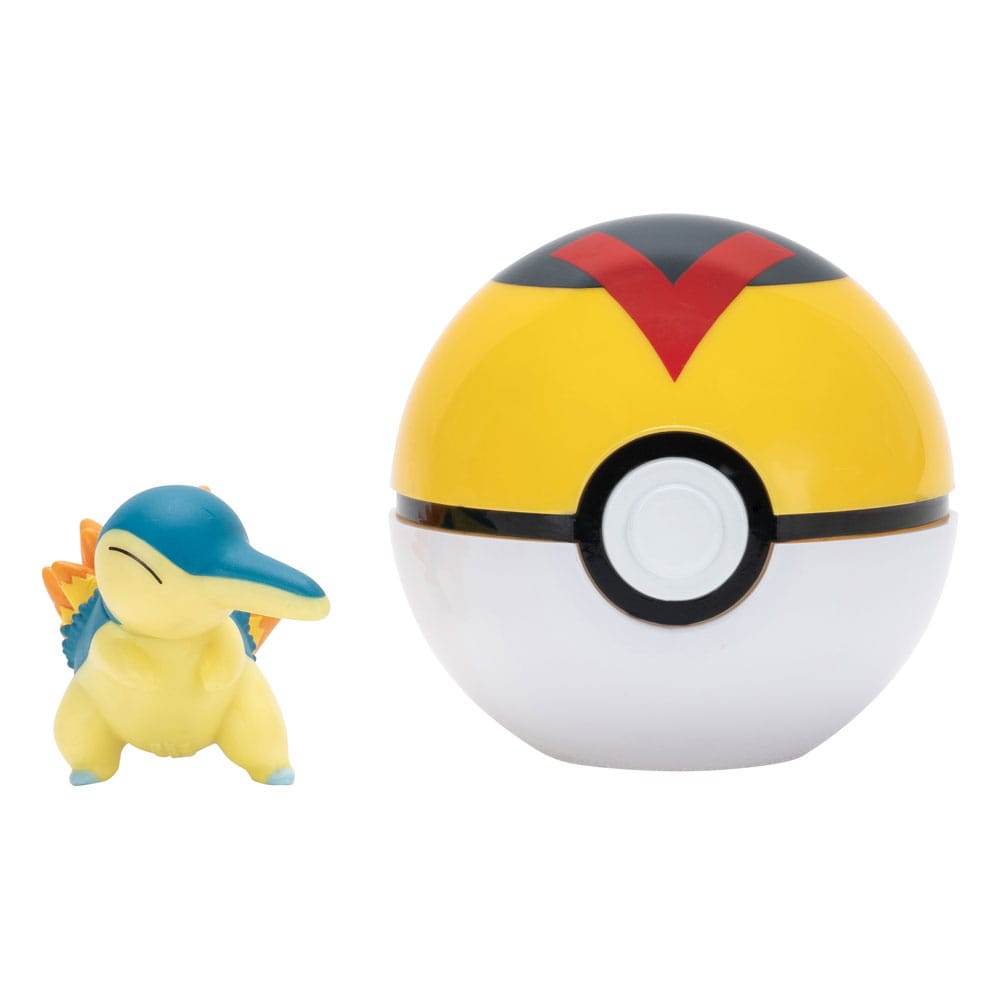 Pokémon Clip'n'Go Poké Balls with Cyndaquil & Level Ball