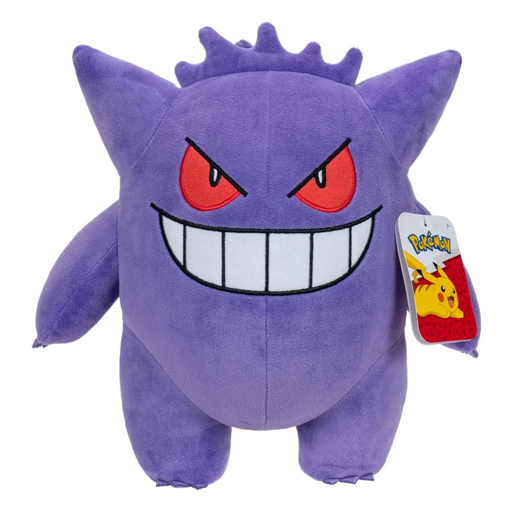 Official Pokémon Gengar Plush Figure - 30cm