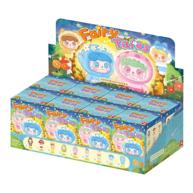 QKid Fairy Tales Blind Box Series: 15-16cm Collectible Figures (Set of 8)