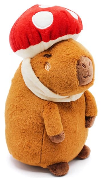 Capybara Mushroom 23cm Joy Toy Plush