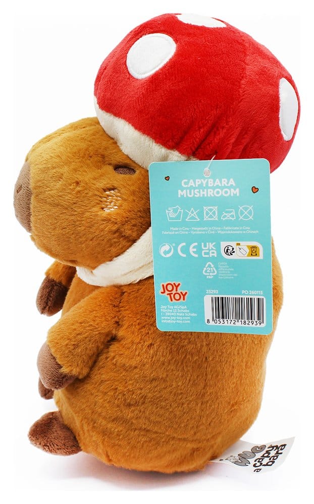 Capybara Mushroom 23cm Joy Toy Plush